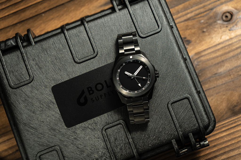 BOLDR's Third Ultra-Black Timepiece Inspired By A Deep-Sea