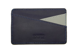 BOLDR Slim Wallet 2.0 - Blue/Grey