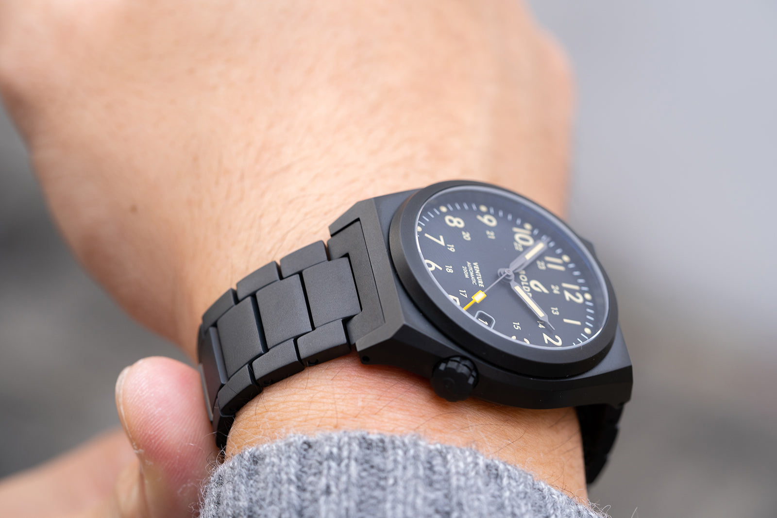 Venture Titanium Bracelet II Black – BOLDR Supply Co.