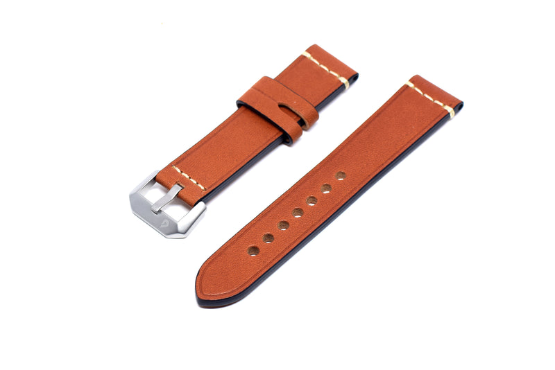 BOLDR Expedition Brown Horween Leather Strap (20mm)
