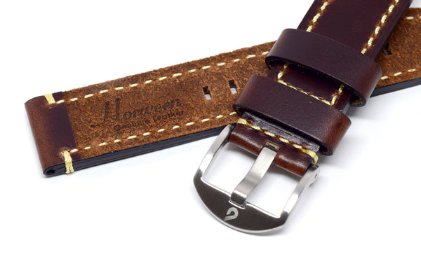 BOLDR Brown Horween Leather Strap (22mm)