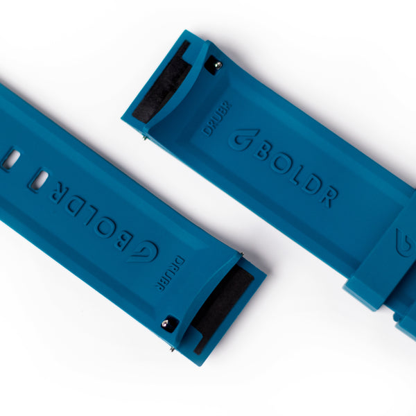 Druber® FKM Rubber Strap - Blue