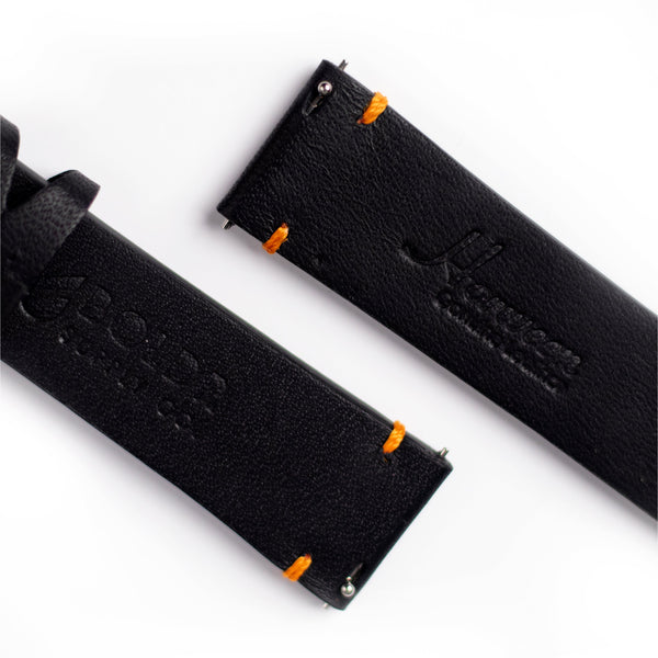 Black Horween Leather Strap (22mm)