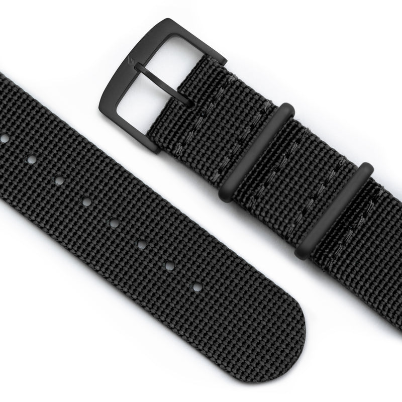 Black Nylon strap PVD (20mm) – BOLDR Supply - Main Image