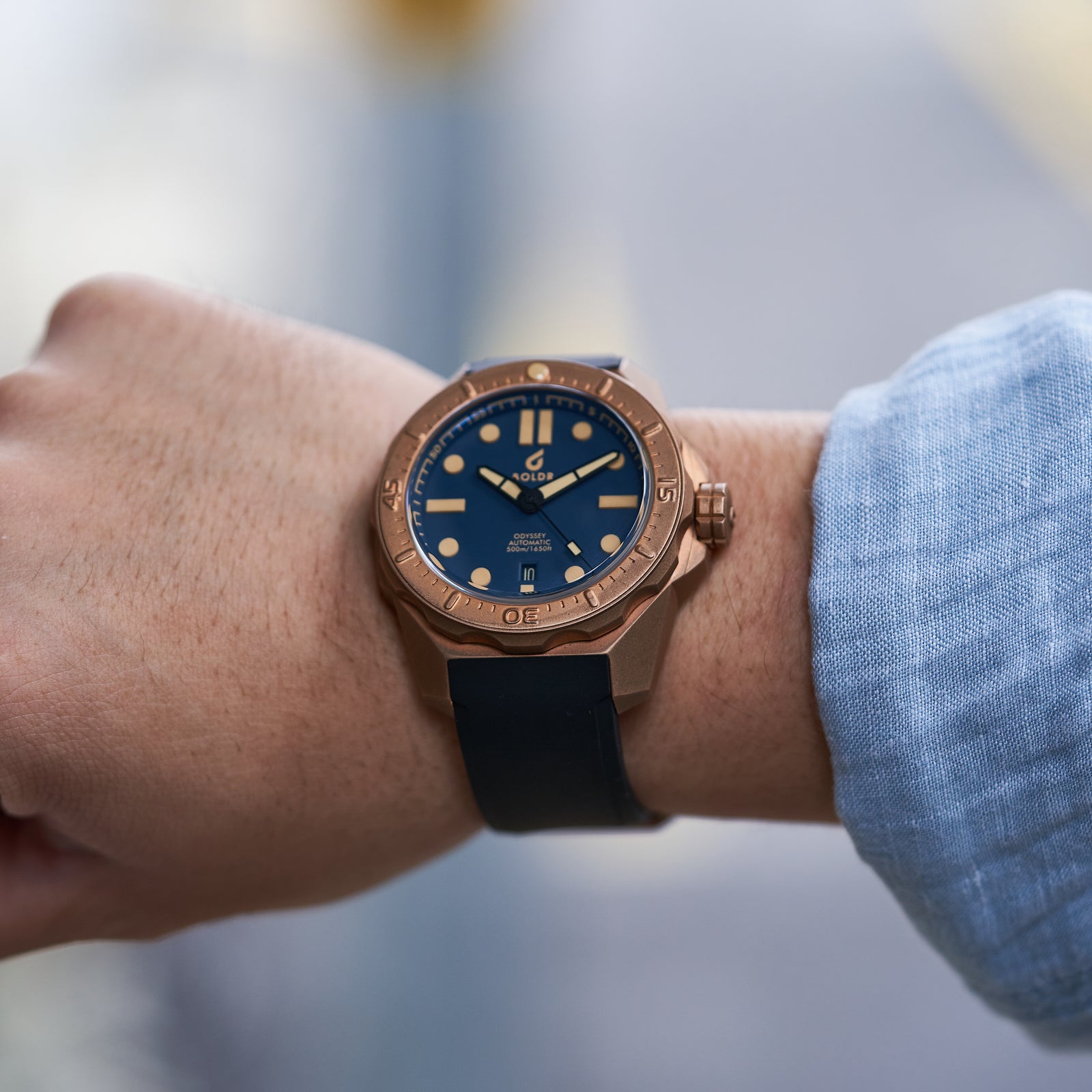 Odyssey Bronze Prussian Blue – BOLDR Supply Co.