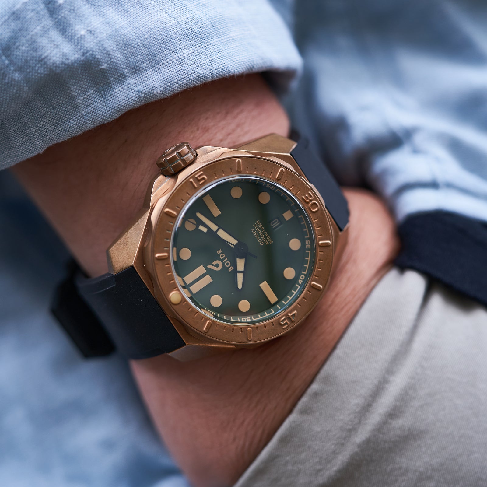 Odyssey Bronze Pine Green – BOLDR Supply Co.